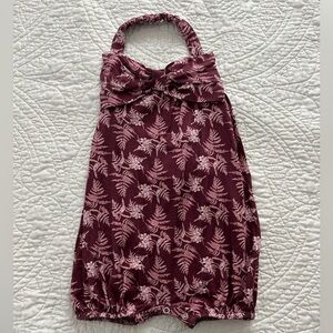Kate Quinn Halter Romper 12-18 Mo